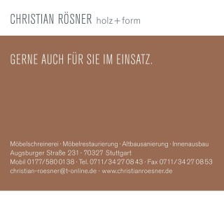 Christian Rösner holz + form